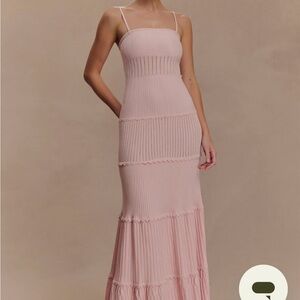 Meshki Pink Maxi Dress